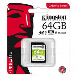 Kingston Canvas Select UHS-I 64GB SDS/64GB 