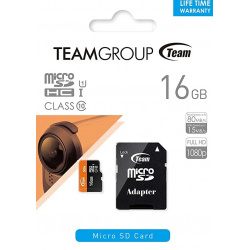 TeamGroup microSDHC 32GB Class 10 with Adapter 