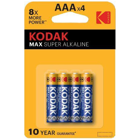 Kodak Max K3A  (LR03) 4-pack