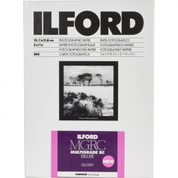 Ilford Multigrade V RC DeLuxe 1M 12,7x17,8 cm Glossy (100 Sheets) CAT 1179848