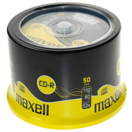 MAXELL CD-R 80  50-pack cake box