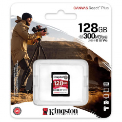 Kingston Canvas React Plus 128 GB - SDXC UHS-II V90