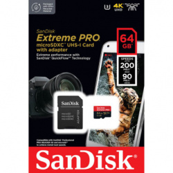 SanDisk microSDHC A1 100MB 64GB Extreme Pro