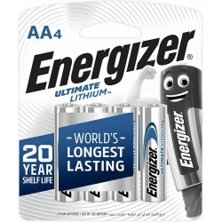 Energizer AA Lithium Ultimate L91 4-PACK