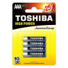 Toshiba HighpowerAAA (LR03) 4-pack