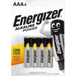Energizer Alkaline Power LR03/AAA 4-pack