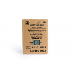 Kodak Ektacolor Prime Developer Replenisher Colour SP Lorr 4x10 ltr CAT 6601033