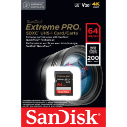 SanDisk Extreme Pro SDHC 64GB 170MB/s V30 U3