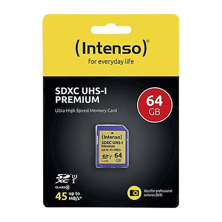 Intenso SDHC Card 64GB Class 10 Premium