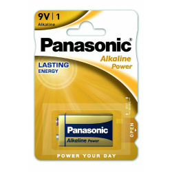 Panasonic 6LR61 Alkaline Power 9V