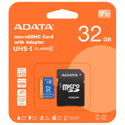 A-DATA Micro SD 32GB class 4 + adapter