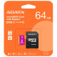 ADATA Micro SD 64GB class 10 + adapter