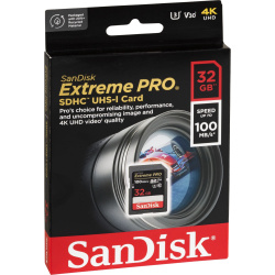 SanDisk Extreme Pro SDHC 32GB 95MB/s V30 U3