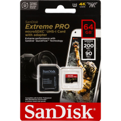 SanDisk microSDHC A1 200MB 64GB Extreme Pro