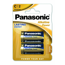 Panasonic Alkaline Power LR-14 2-pack