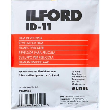 Ilford ID-11 Developer 5L CAT 1960475