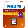 Philips SDXC Card 64GB Class 10 UHS-I
