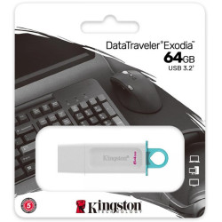 Kingston DataTraveler Exodia 64GB USB 3.0 white