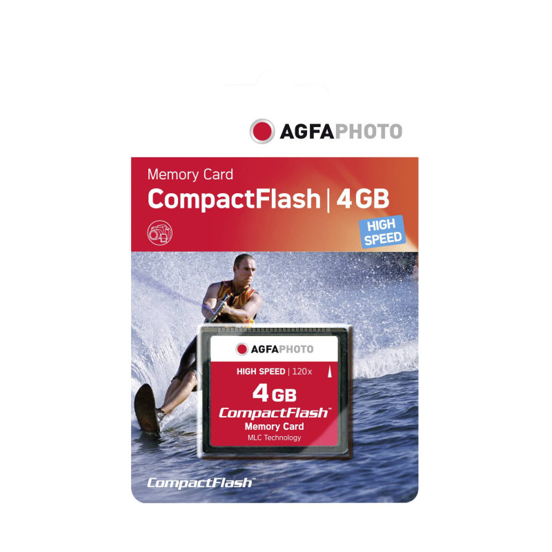 AgfaPhoto Compact Flash 4GB High Speed 120x