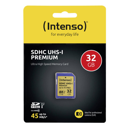 Intenso SDHC Card 32GB Class 10 Premium