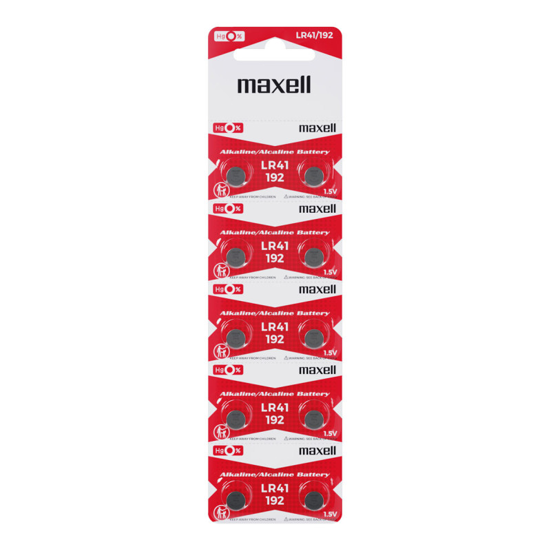 Maxell LR-41 10-pack