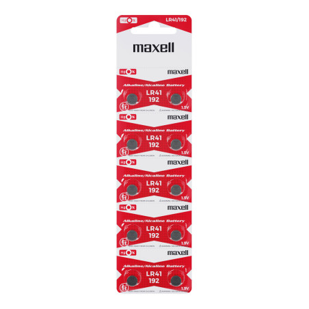 Maxell LR-41 10-pack