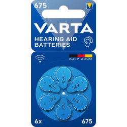 Varta Zinc-Air PR675 6-pack