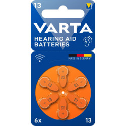 Varta Zinc-Air PR13 6-pack