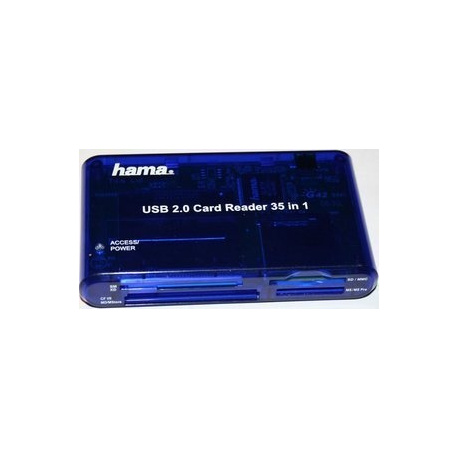 selvbiografi Implement Faial Hama Card Reader Writer 35 in 1 USB 2.0 55348 - Digital Photo Imports