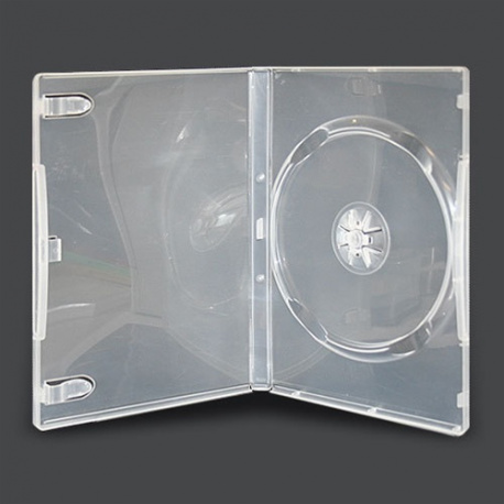 DVD CASE single clear 14mm