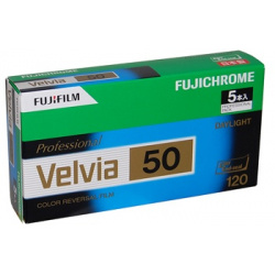 Fuji Velvia 50 RVP 120 / 5-Pack