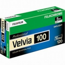 Fuji Velvia RVP 100 120 / 5-Pack
