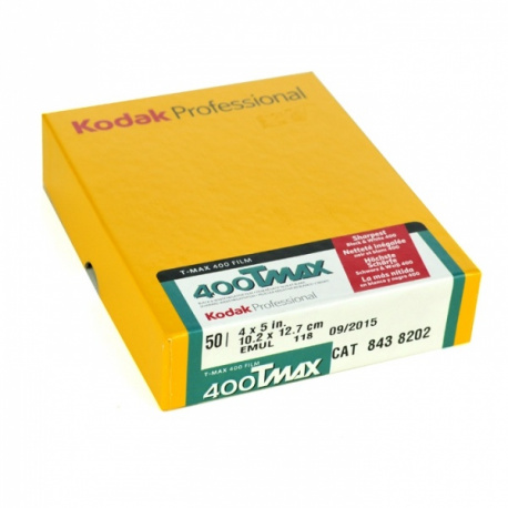 Kodak TMY 400 4x5"  52 sheets