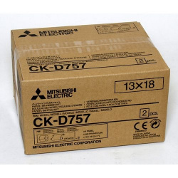 Mitsubishi CK-D757 2x230 prints  13x18
