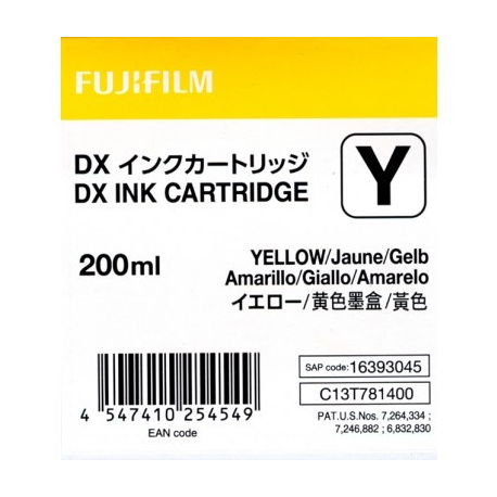 Fuji Drylab INK 200ml yellow for DX100
