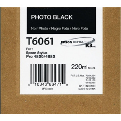 EPSON T 6061 PHOTO BLACK